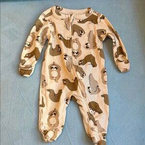 Carters/old navy Zippered footies NWOT Bundle of 5
